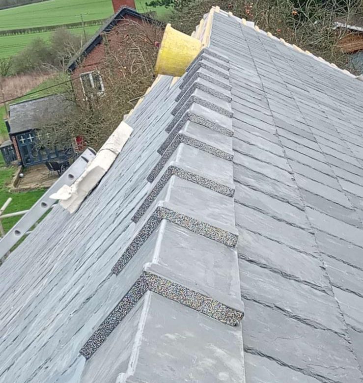 Trent Roofing Nottingham Slating Tiling Before Image